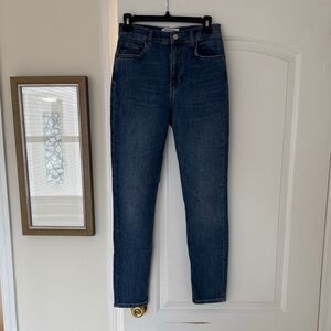 Reformation High Rise Blue Jeans